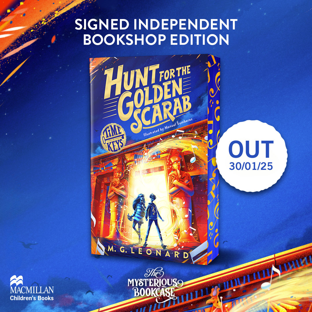 Hunt for the Golden Scarab by M. G. Leonard (INDIE EDITION)