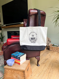 Death By TBR Large Tote Bag